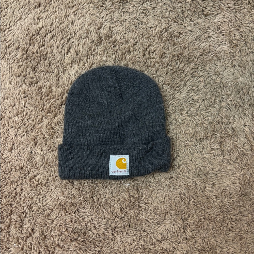 Carhartt Charcoal Knit Beanie | TODDLER